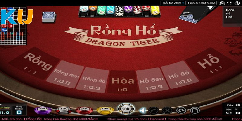 Hướng dẫn tham gia Rồng Hổ online tại Kubet88